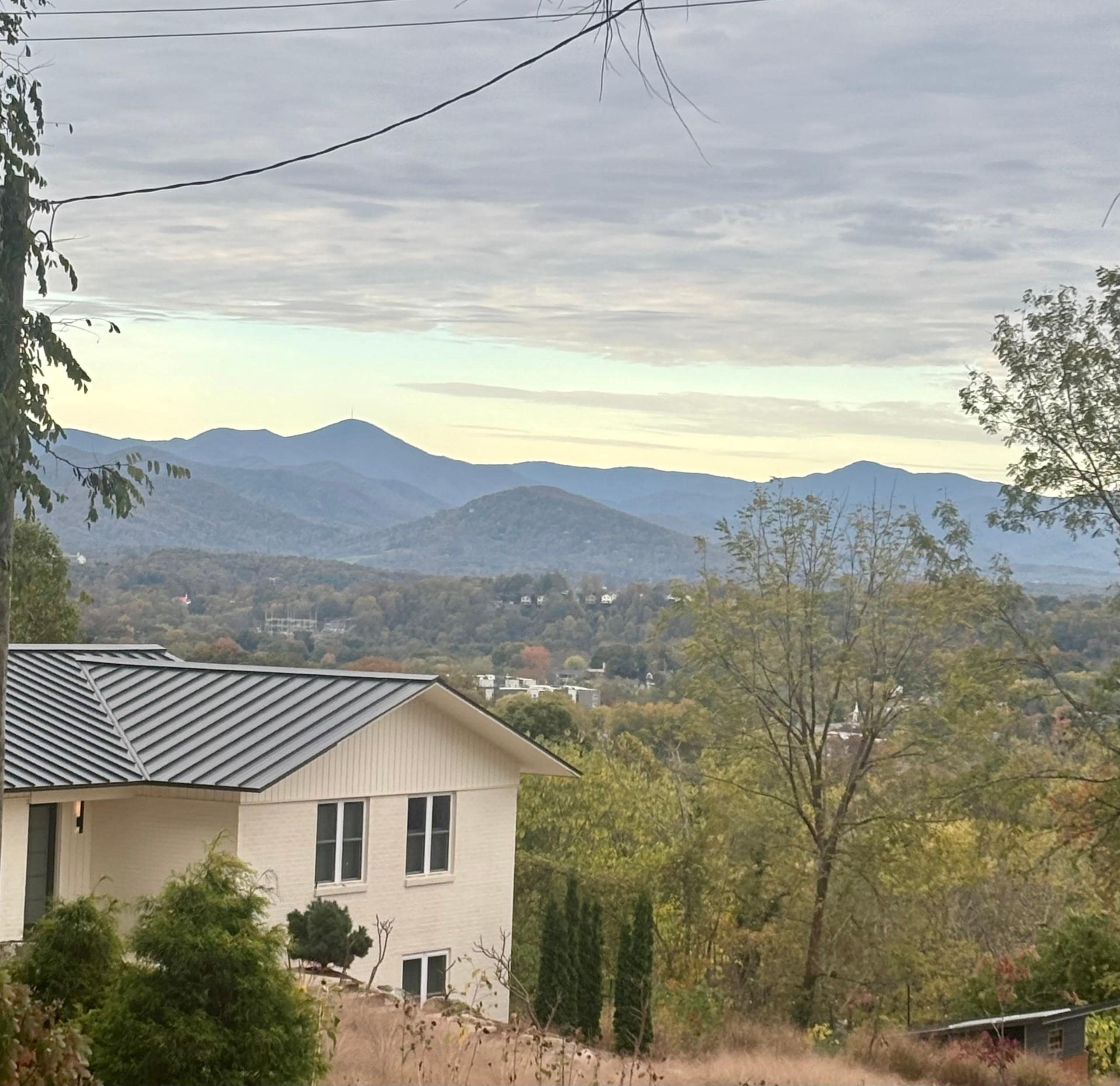Mountain View from the road.