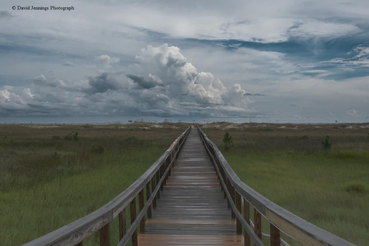Boardwalk to the beach