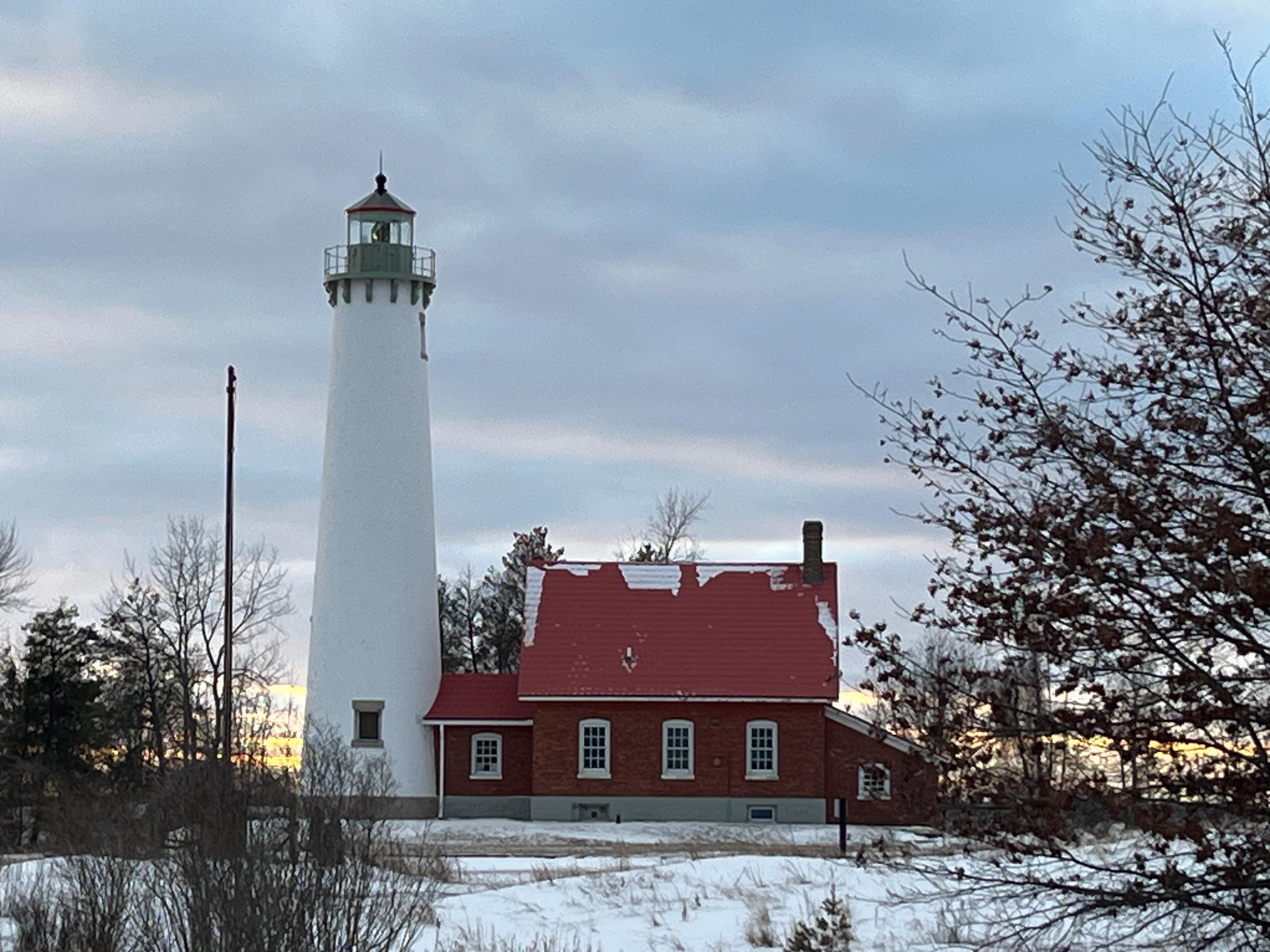 Just a few blocks away.