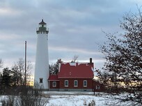 Just a few blocks away.