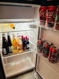 Frigobar con excelentes amenidades