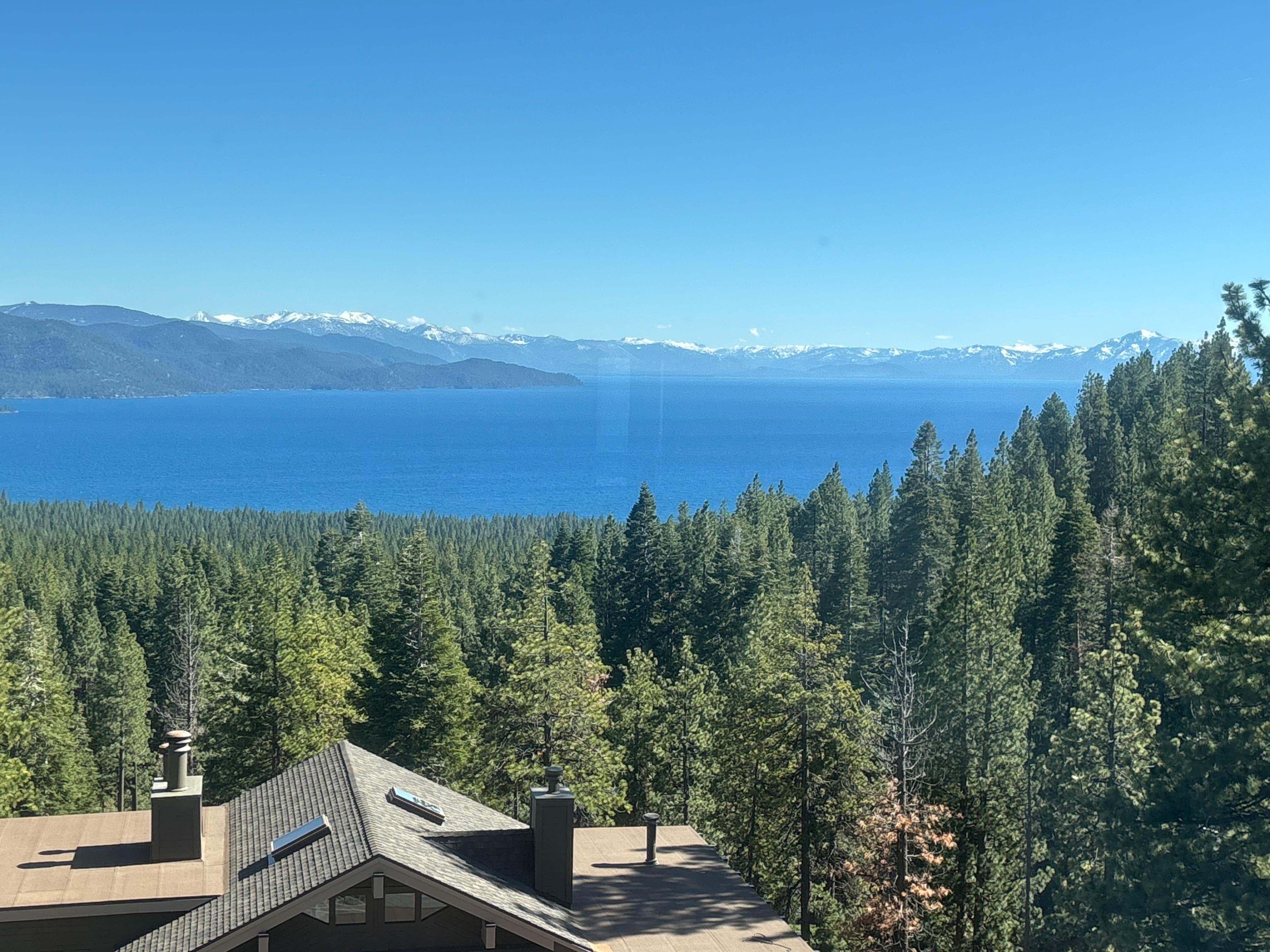 View from picture window 