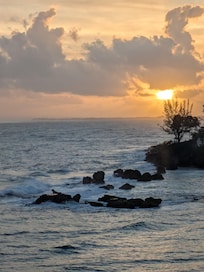 Morning sunrise from the balcony