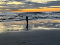 Sunrise from the beach
