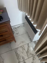 AC that blows into a table.