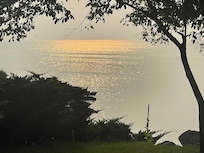 The light is ever changing across the water.