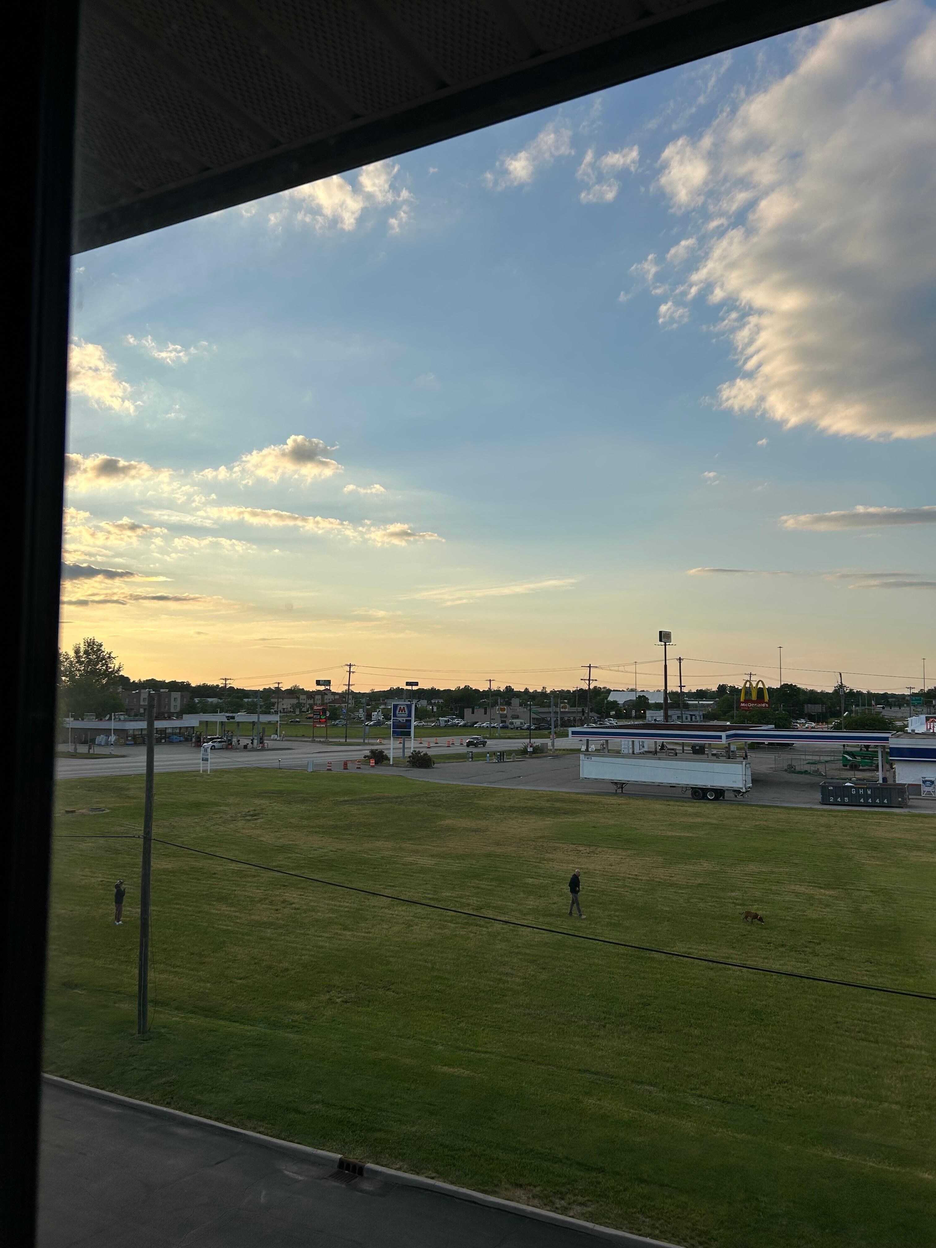 Looking towards interstate