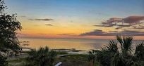 Sunset from the back porch.