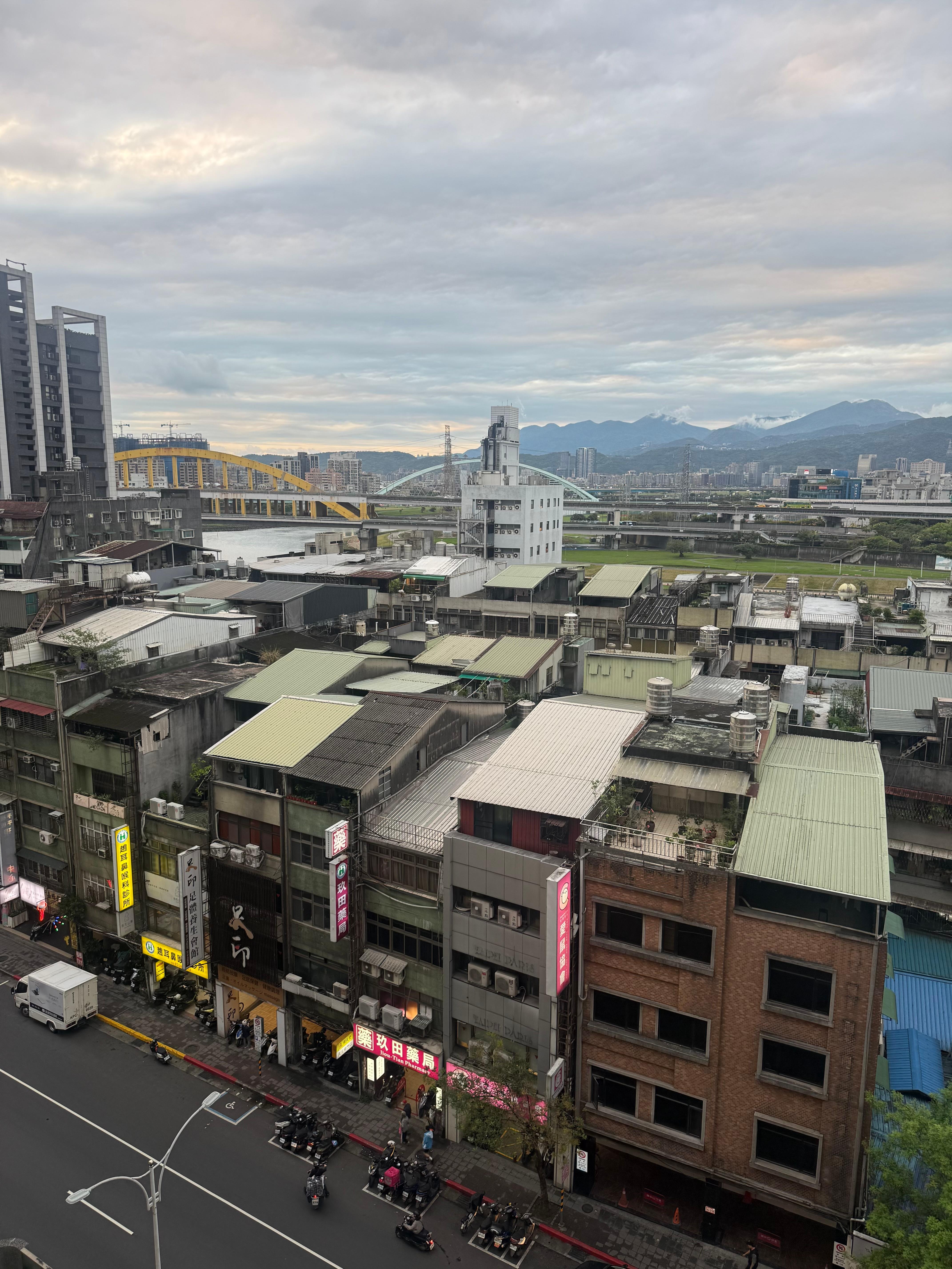  View from our 9th floor room 