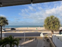 Great view from the balcony.