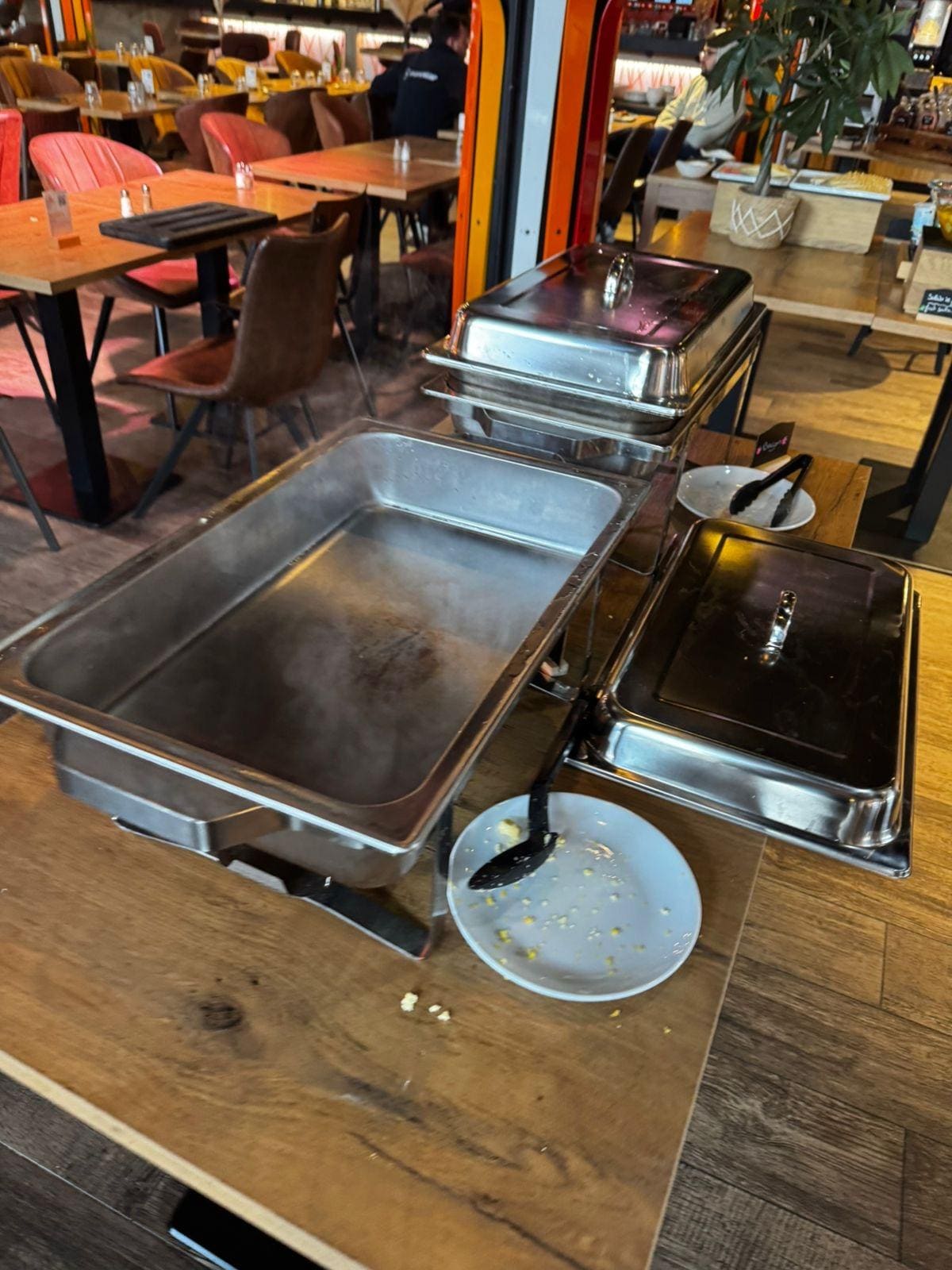 Ovos mexidos acabaram…