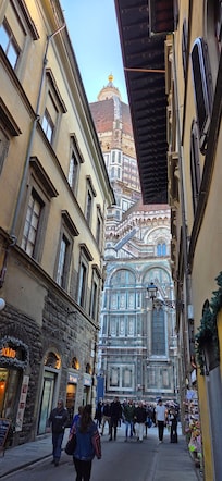 View from door to apartment.