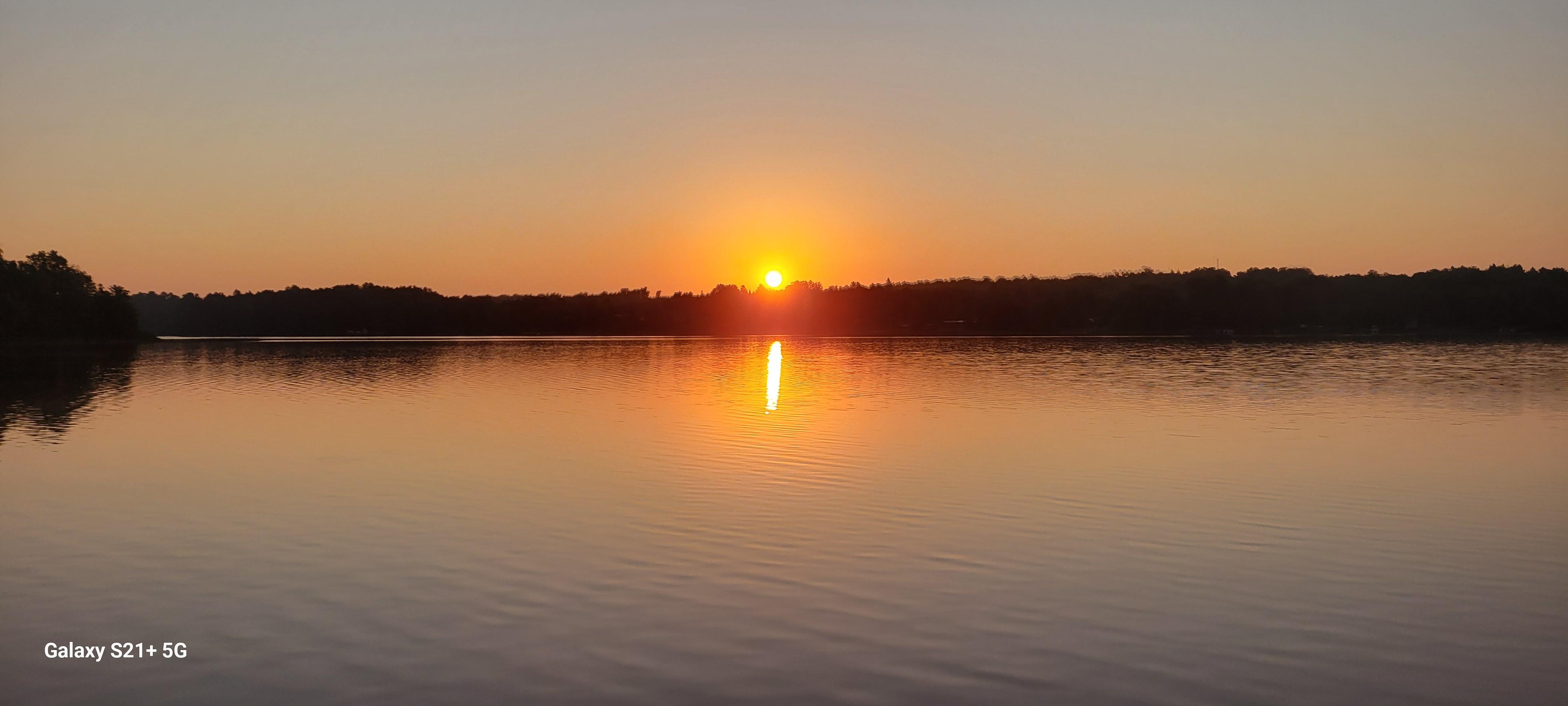 Sunrise on the pier.