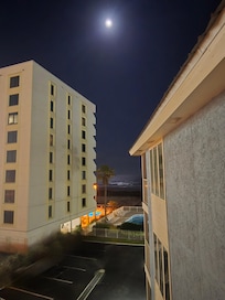 Our view from the balcony! 😍