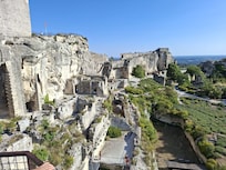 Les Baux de Provence, Sicht vom Chateau aus