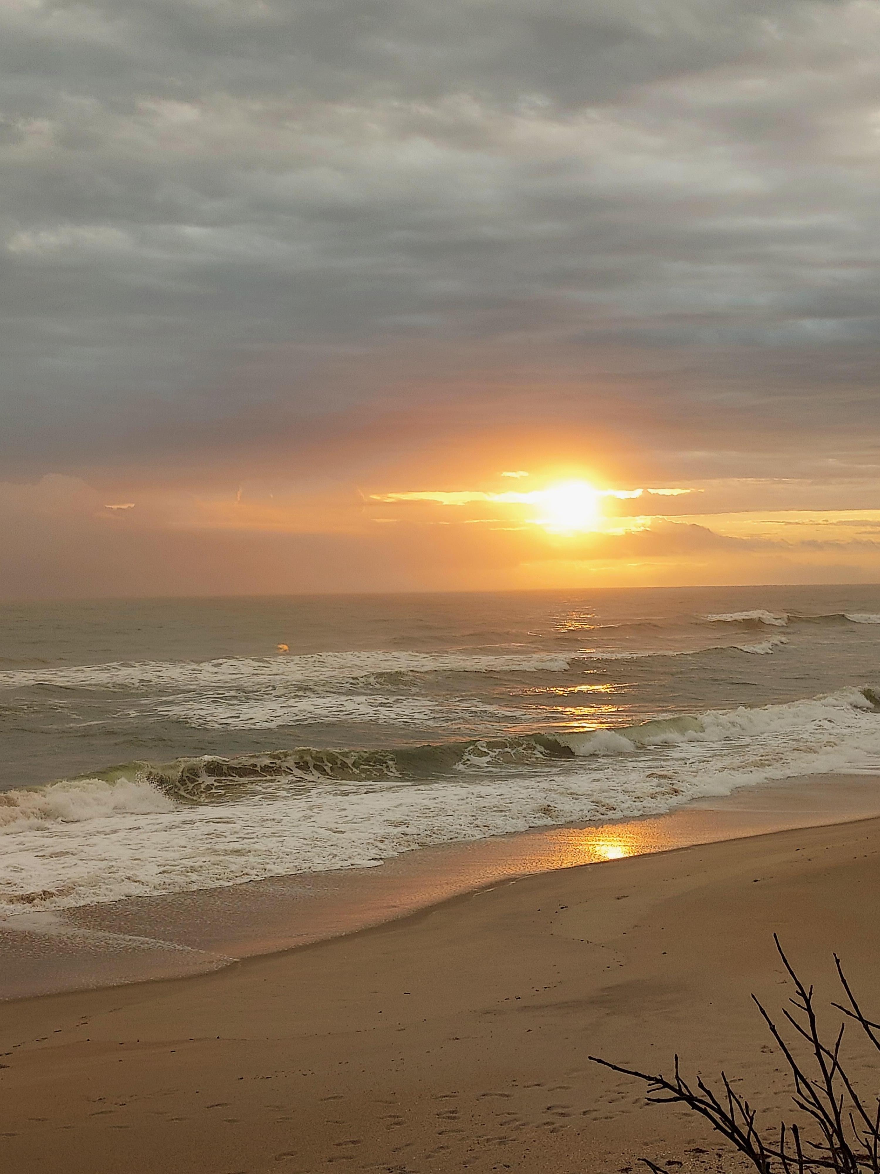 Morning from top of stairs