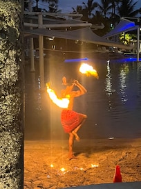 Amazing fire show