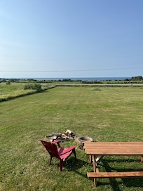 The view from the balcony.