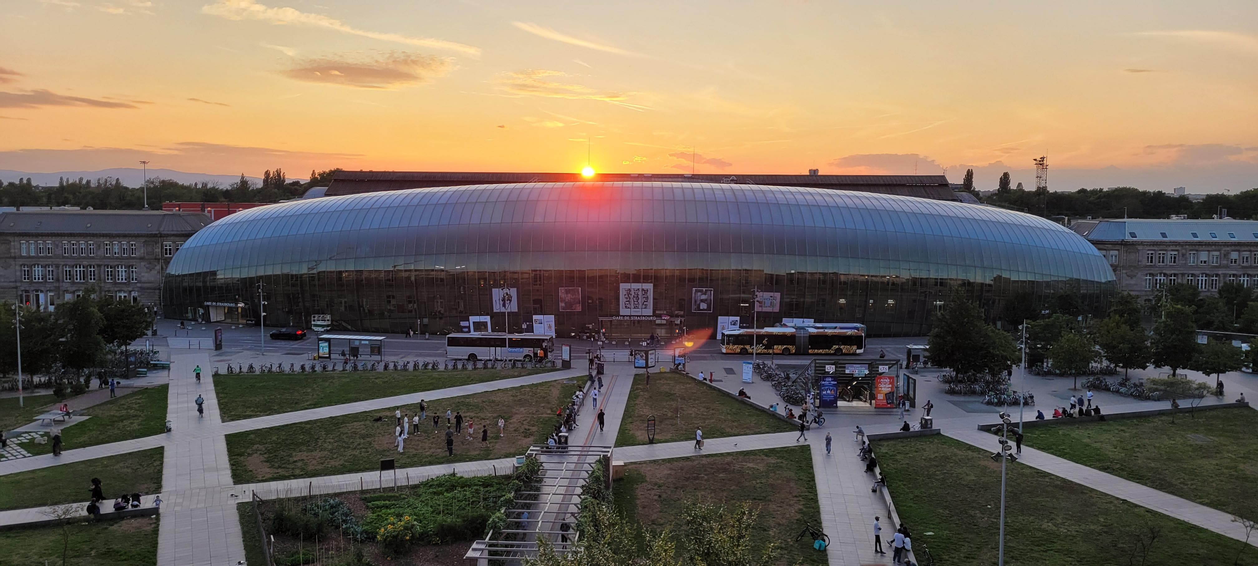 Vue de notre chambre