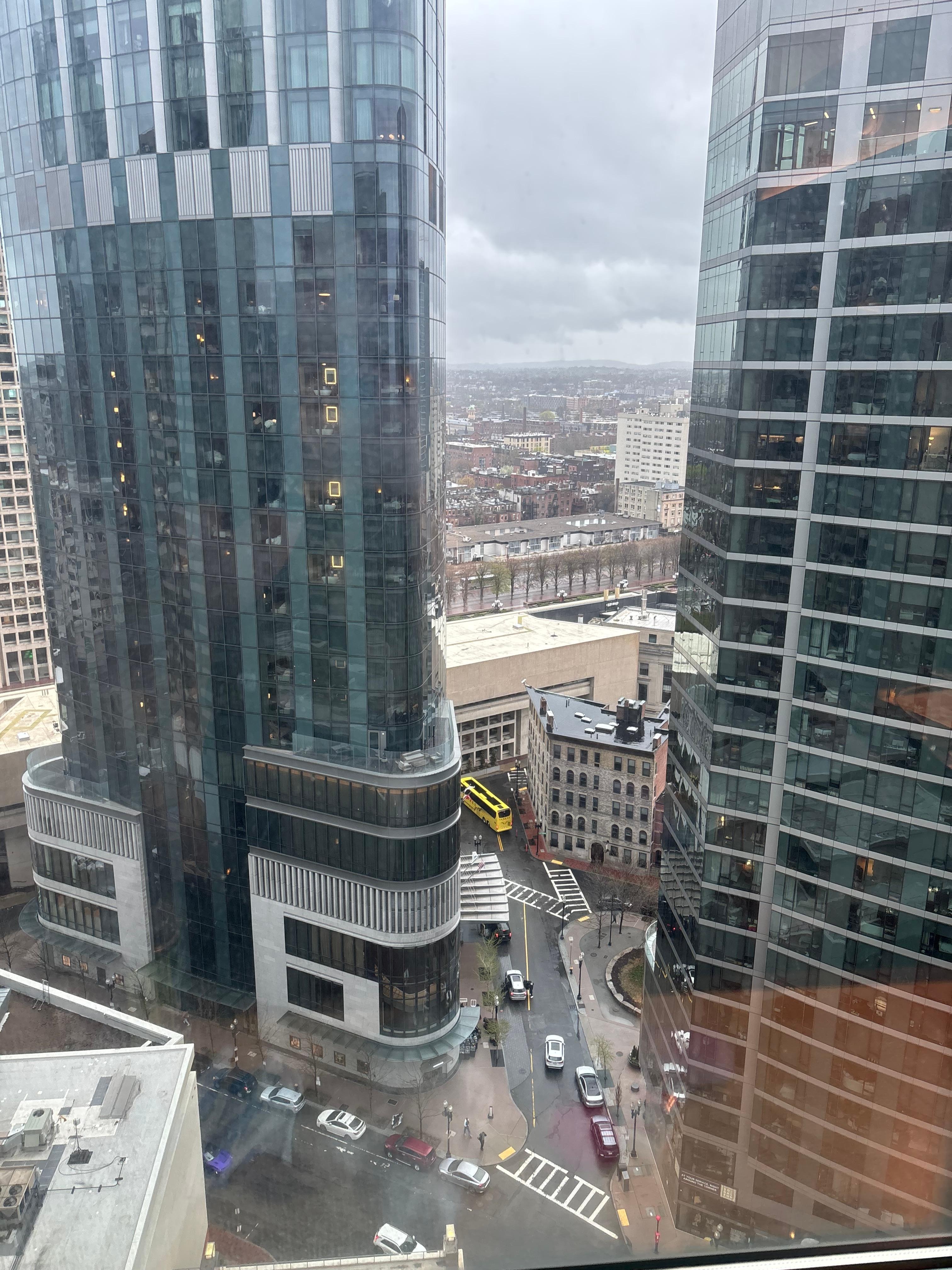 City view out window