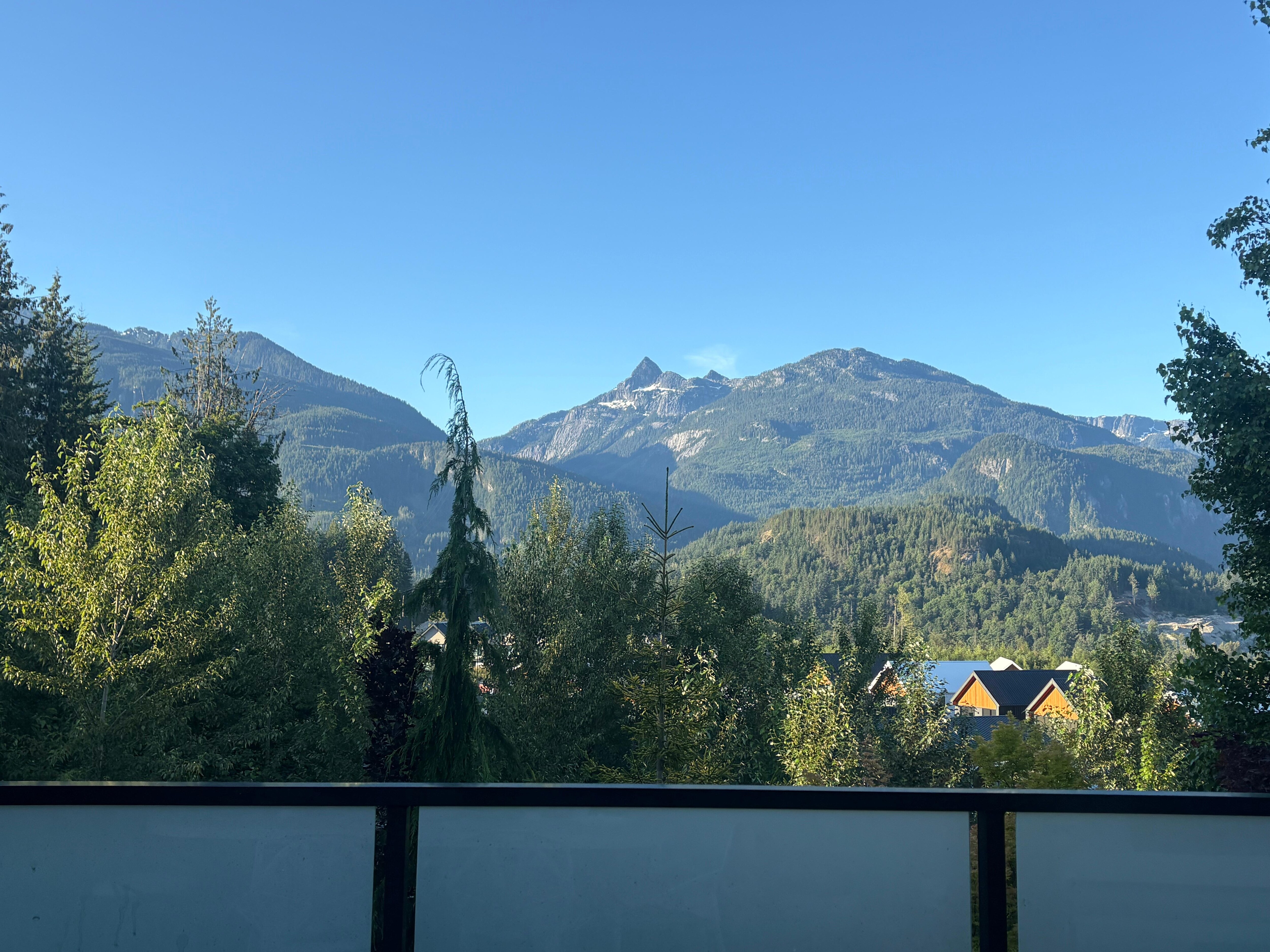Stunning view from the deck