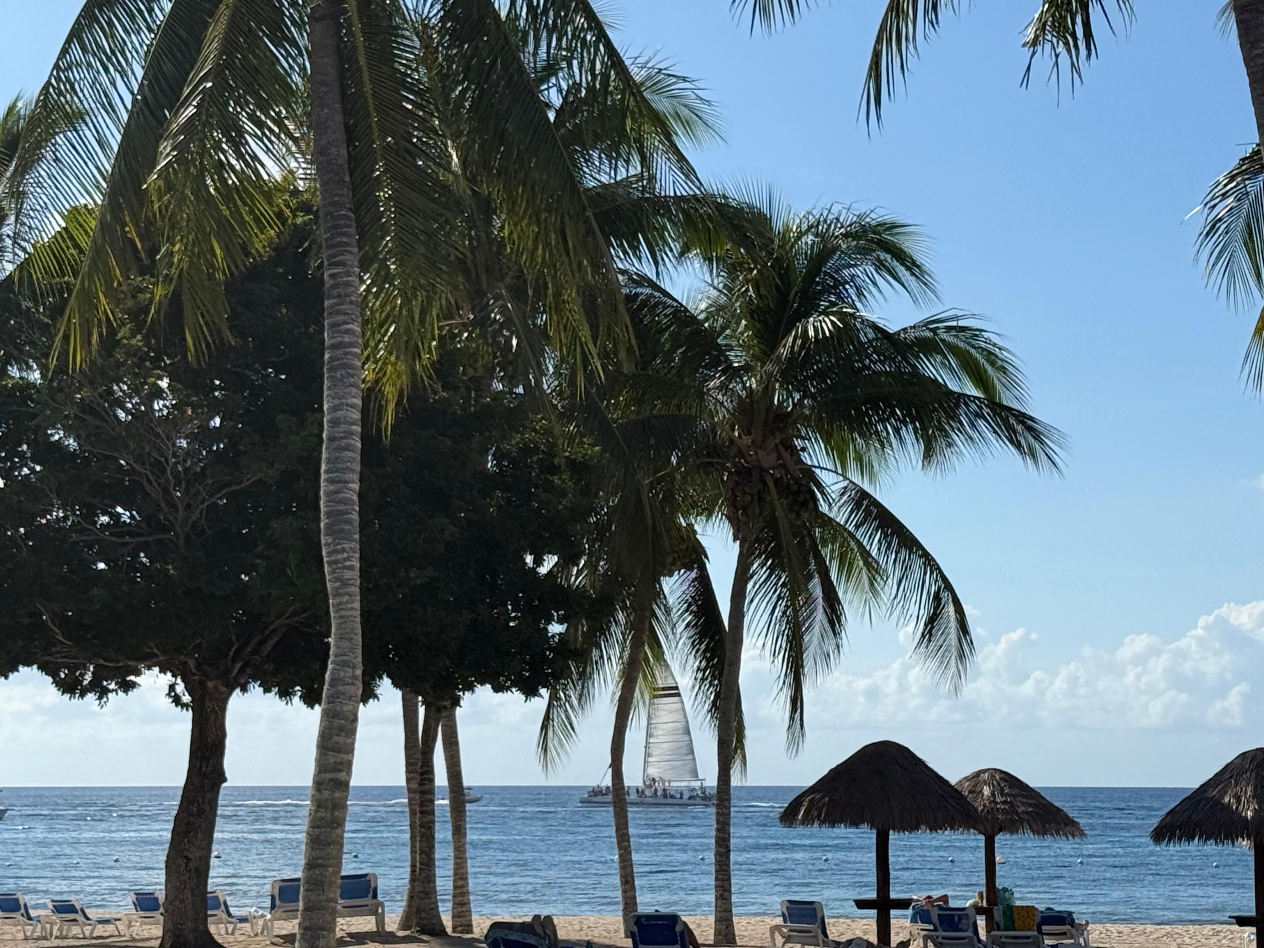 Never had to worry about finding a chair on the beach, plenty of room and lots of room between.