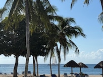 Never had to worry about finding a chair on the beach, plenty of room and lots of room between.