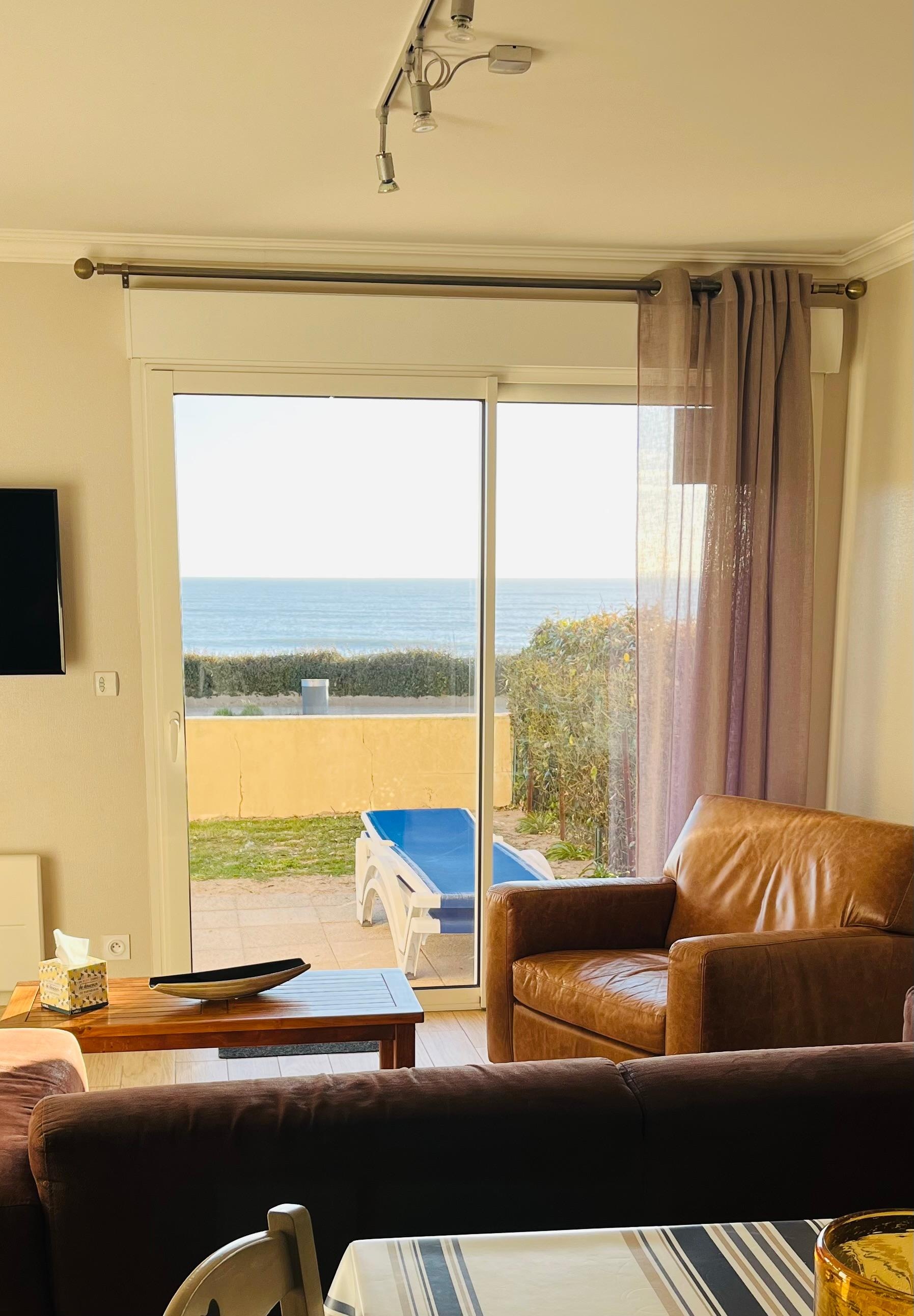 Vue exceptionnelle sur la mer…