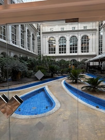 One of the little gardens