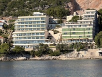 Hotel from the beach