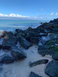 View from the beach access