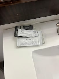 Open makeup remover package.