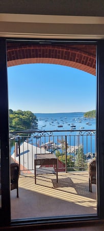 Vista da sacada do quarto