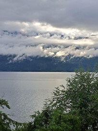 Afternoon view before the storm.