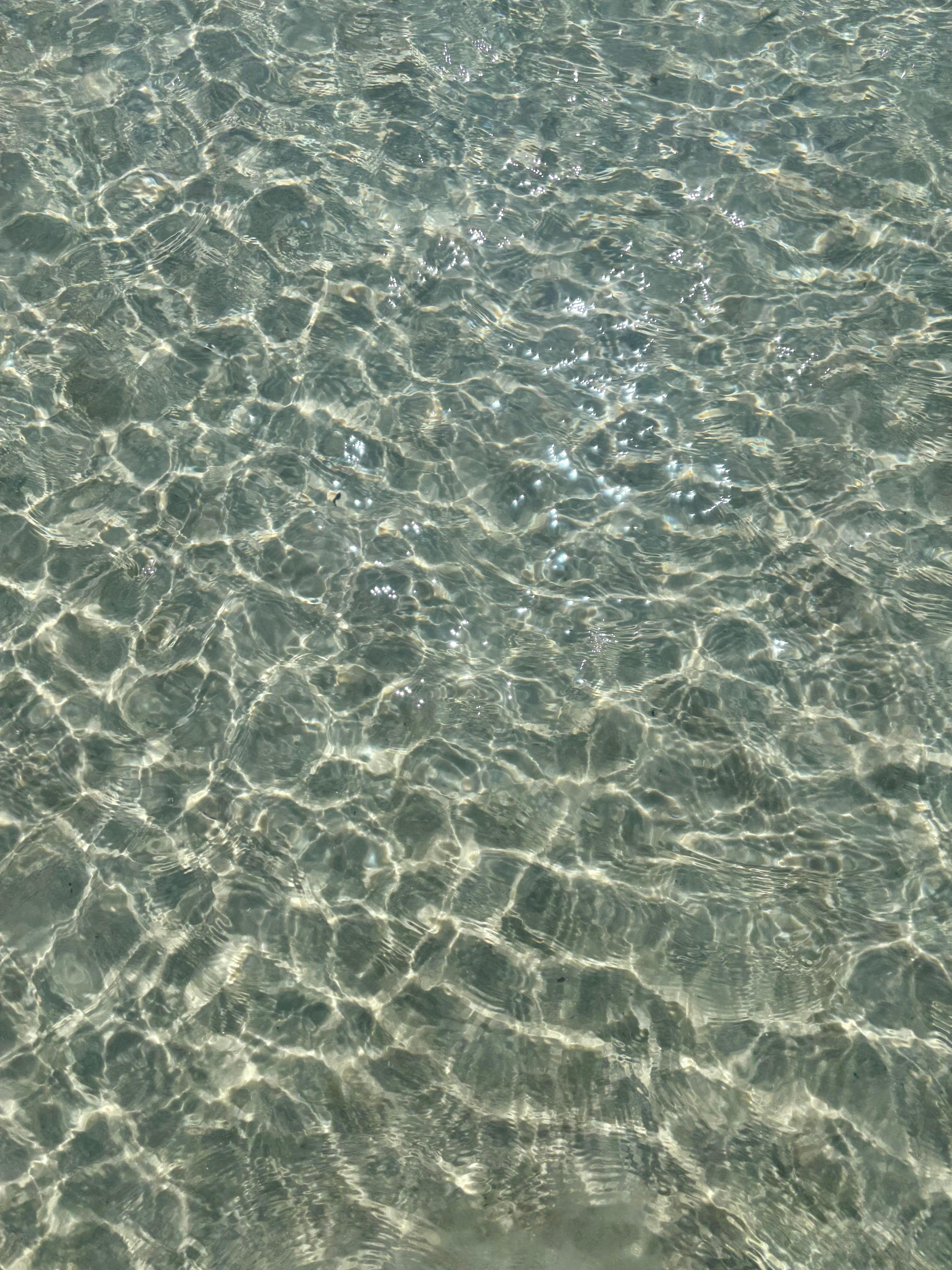Clear water