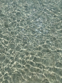 Clear water