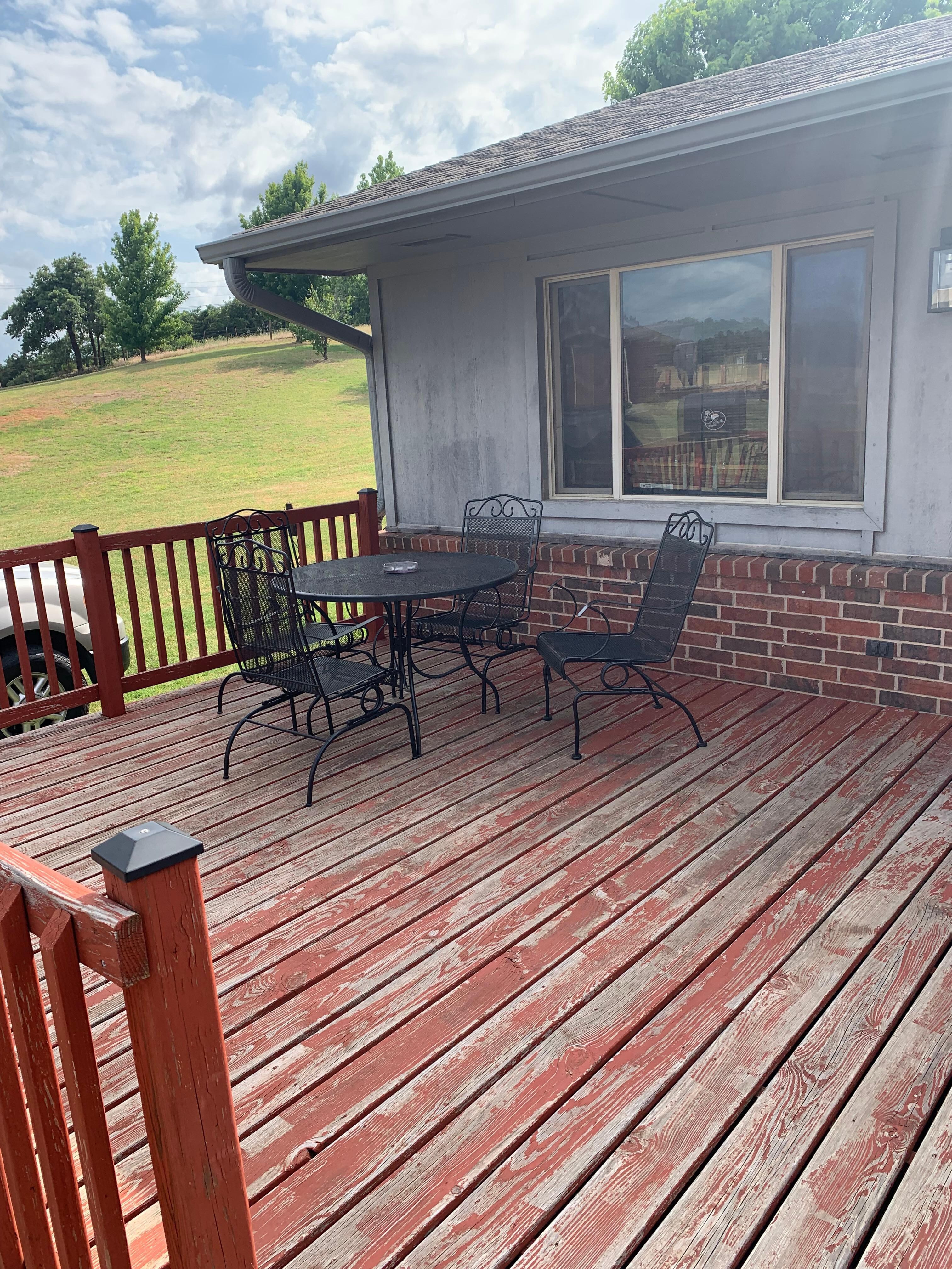 The deck