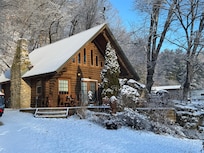 A beautiful soft snow welcome!