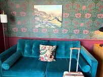 Our room #4. I absolutely loved the colors and the vibe.