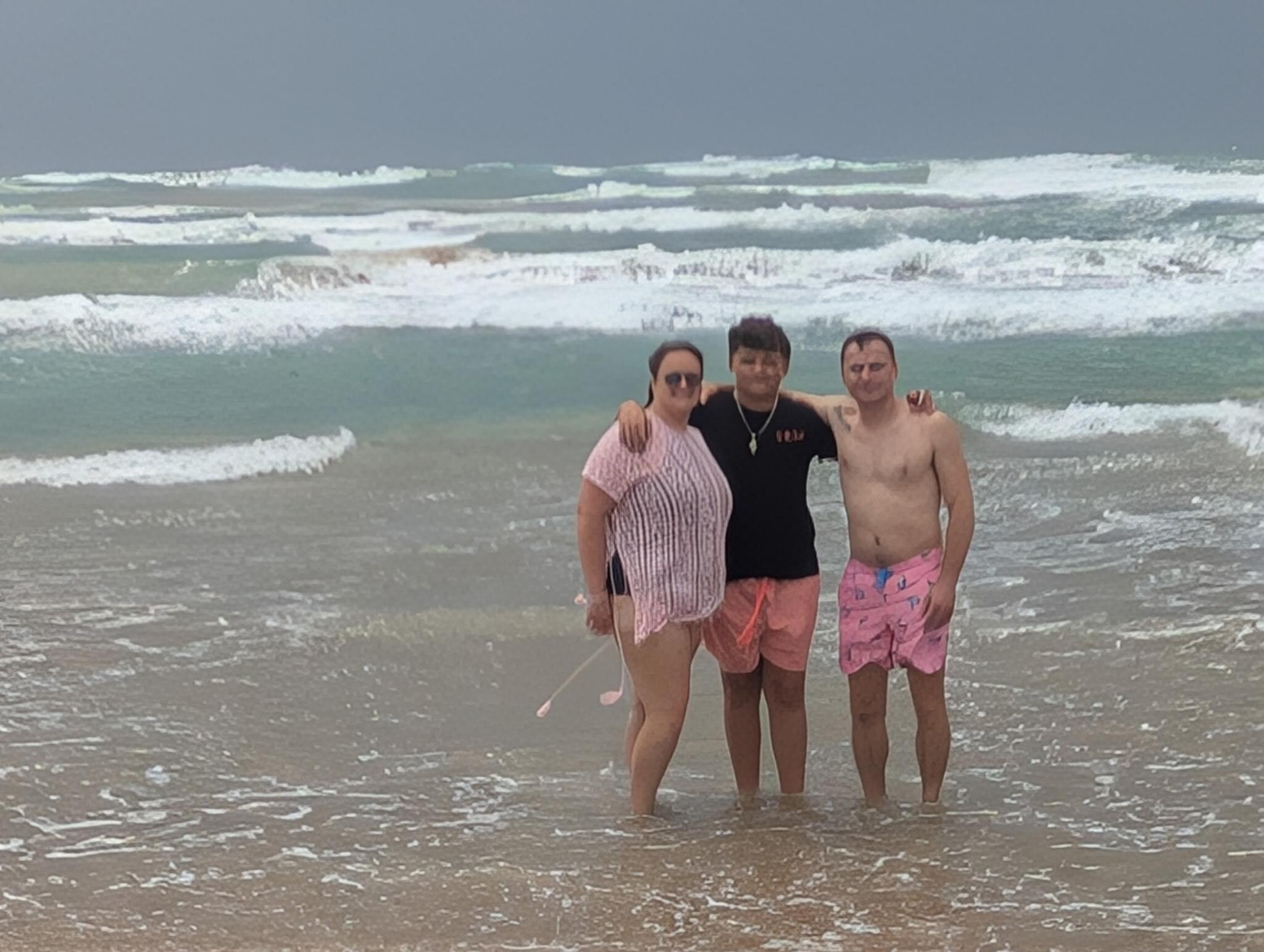 Our beach down street 