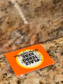 On our kitchen counters.