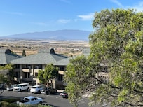 The mauka view from our upstairs balcony