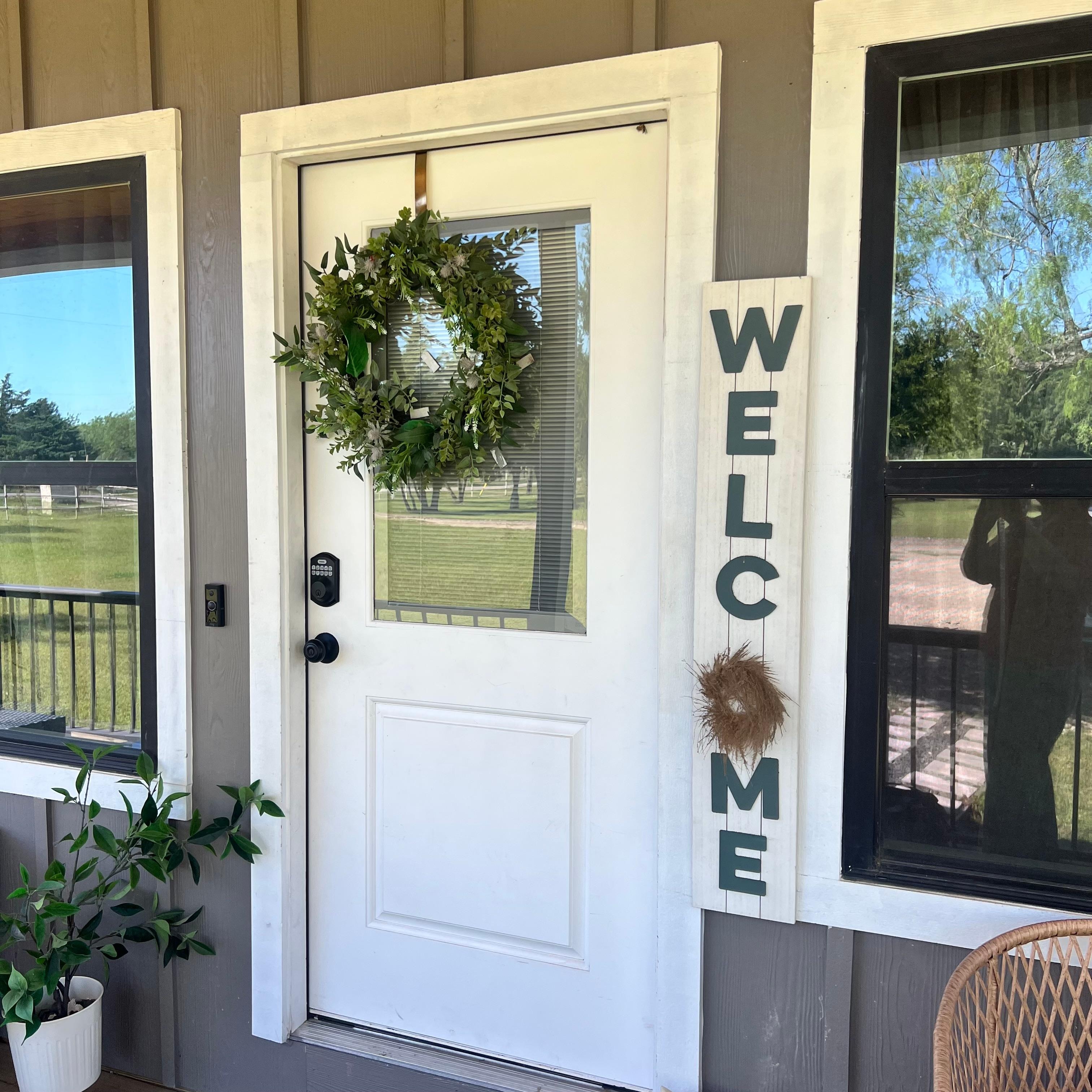 Cute front porch with couches! 