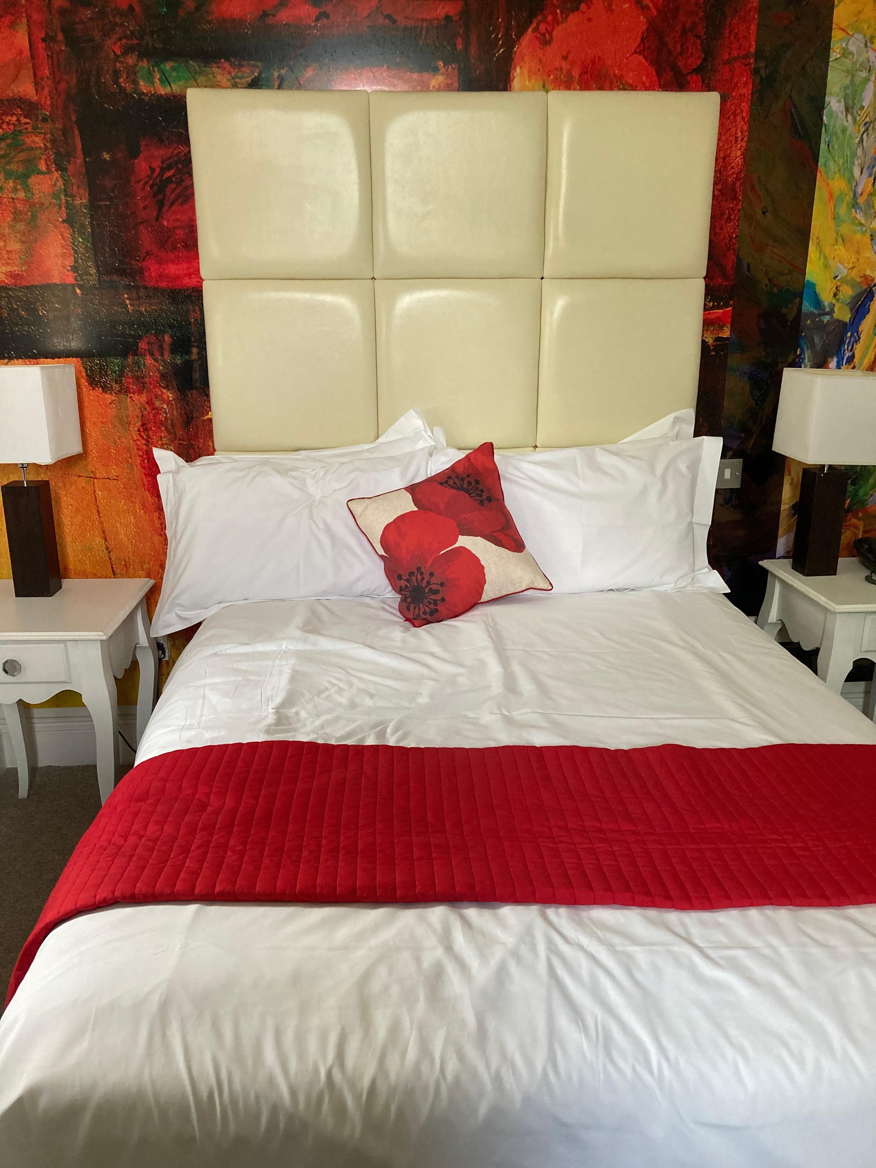 Comfortable double bed