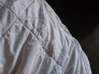 Rips in the comforter
