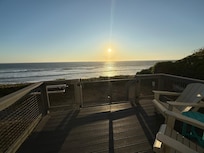 View from our private back porch.