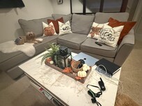 Living area sectional