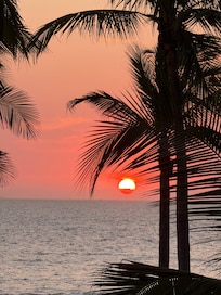 Lovely sunsets every evening.