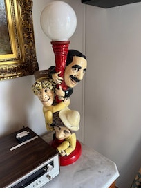 1 of the many amazing quirky things to see in this gorgeous home by the sea