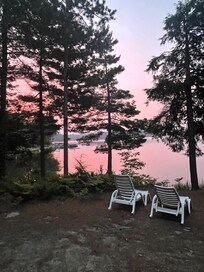 Sunrise from the cottage